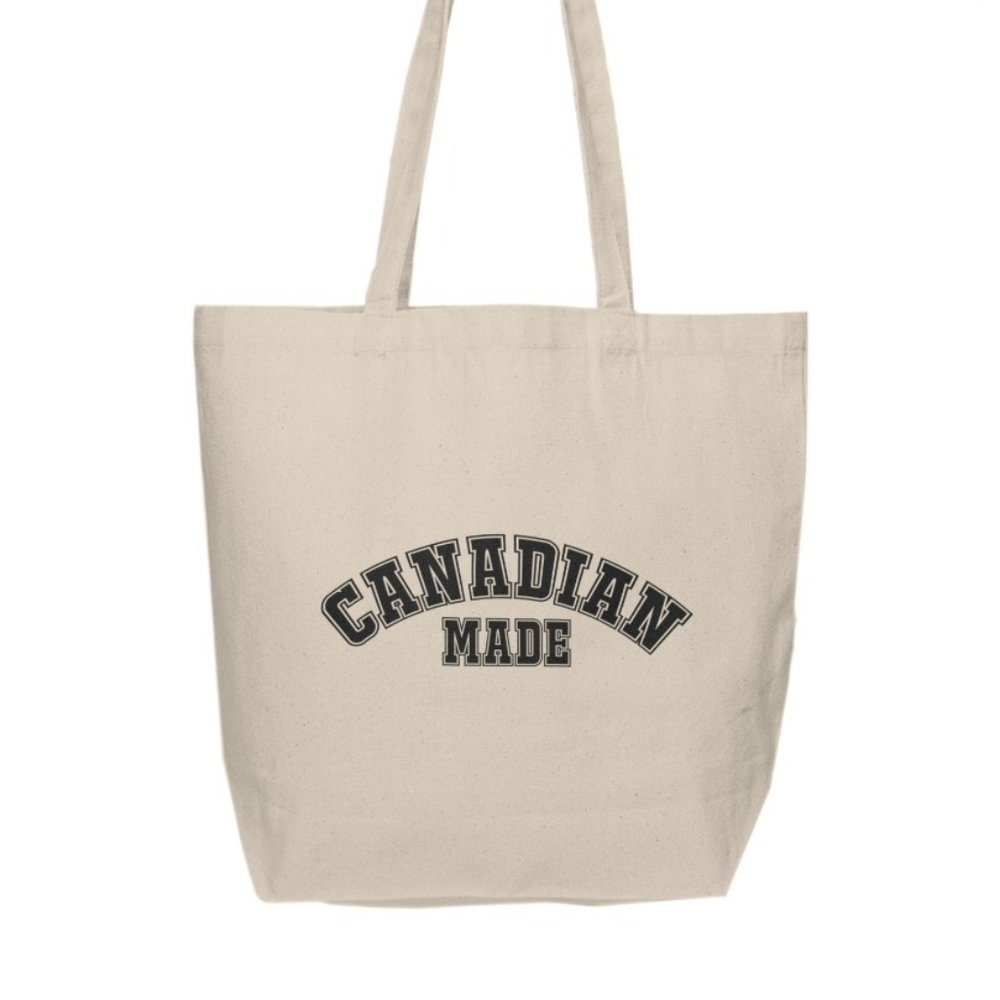 Canadian Made Custom Canvas Tote Bag - Picture 2 of 2